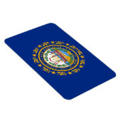 Magnet Flexible drapeau de l'État du New Hampshire (Côté Droit)