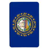 Magnet Flexible drapeau de l'État du New Hampshire (Vertical)