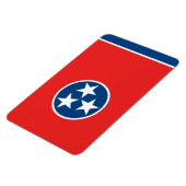 Magnet Flexible Drapeau de l'État du Tennessee (Côté Gauche)