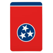 Magnet Flexible Drapeau de l'État du Tennessee (Vertical)