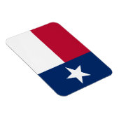 Magnet Flexible Drapeau de l'État du Texas (Côté Droit)