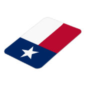 Magnet Flexible Drapeau de l'État du Texas (Côté Gauche)
