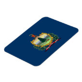 Magnet Flexible Drapeau de l'État du Vermont (Côté Gauche)
