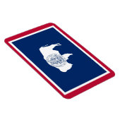 Magnet Flexible drapeau de l'État du Wyoming (Côté Droit)