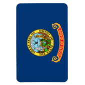 Magnet Flexible Drapeau de l'Idaho, État de Gem, États américains (Vertical)