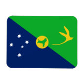 Magnet Flexible Drapeau de l'île Christmas (Horizontal)