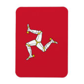 Magnet Flexible Drapeau de l'île de Man (Vertical)