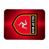 Magnet Flexible Drapeau de l'île de Man (Horizontal)