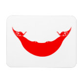 Magnet Flexible Drapeau de l'île de Pâques (Horizontal)