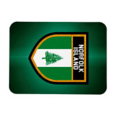 Magnet Flexible Drapeau de l'île Norfolk (Horizontal)