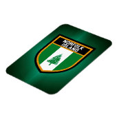 Magnet Flexible Drapeau de l'île Norfolk (Côté Gauche)