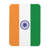 Magnet Flexible Drapeau de l'Inde (Vertical)