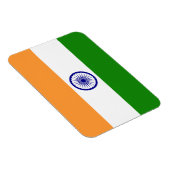 Magnet Flexible Drapeau de l'Inde (Côté Droit)