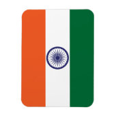 Magnet Flexible Drapeau de l'Inde (Vertical)
