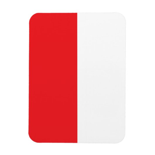 Magnet Flexible Drapeau de l'Indonésie (Vertical)