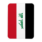 Magnet Flexible Drapeau de l'Irak (Vertical)