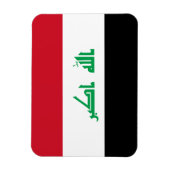 Magnet Flexible Drapeau de l'Irak (Vertical)