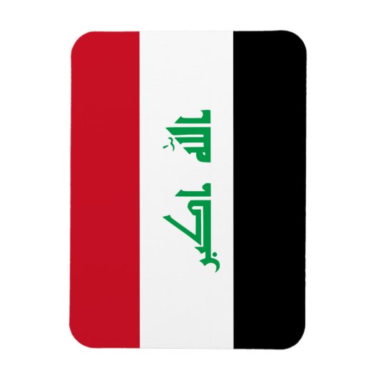 Magnet Flexible Drapeau de l'Irak (Vertical)