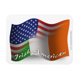 Magnet Flexible Drapeau de l'Irish-American
