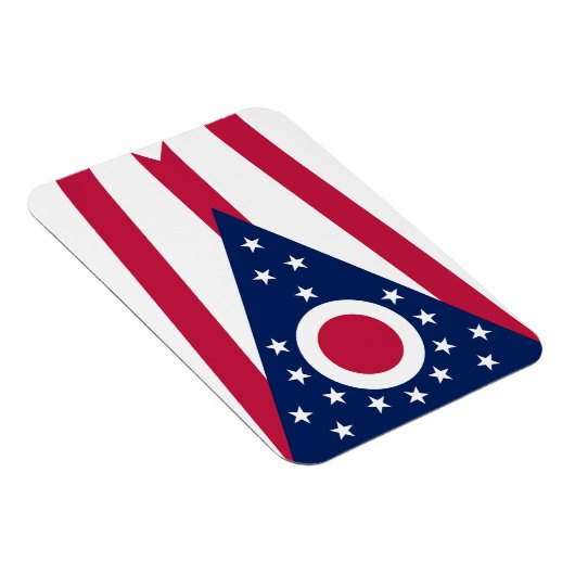 Magnet Flexible Drapeau de l'Ohio (Côté Droit)