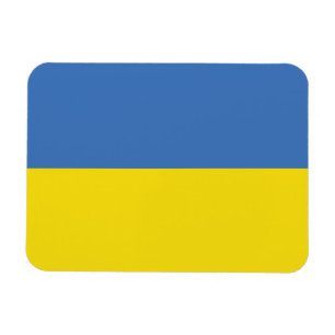 Magnet Flexible Drapeau de l'Ukraine, Slava Ukraini Слава Україн