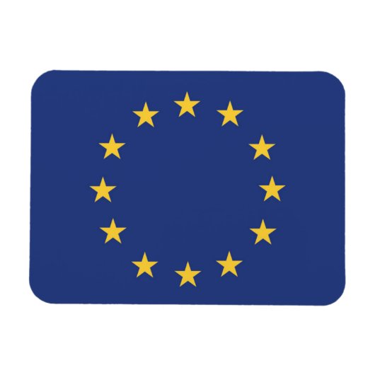 Magnet Flexible Drapeau de l'Union européenne (Horizontal)