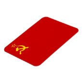 Magnet Flexible Drapeau de l'Union soviétique, URSS, CCCP, communi (Côté Gauche)