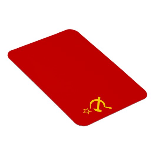 Magnet Flexible Drapeau de l'URSS (Côté Droit)