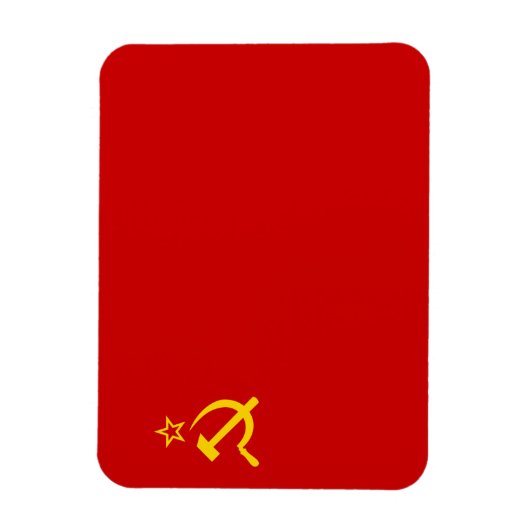Magnet Flexible Drapeau de l'URSS (Vertical)