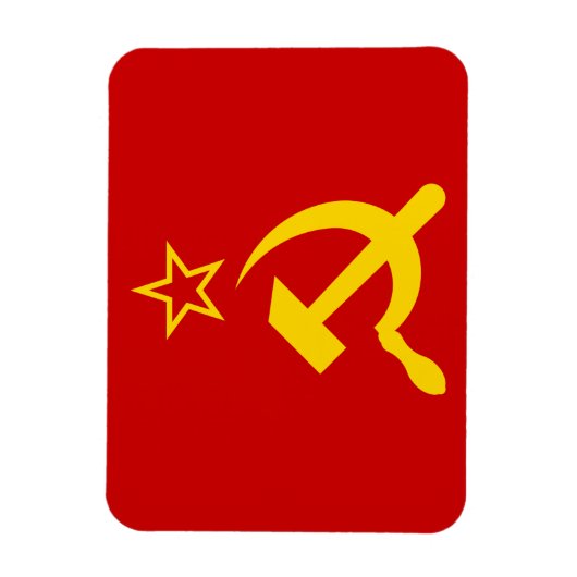 Magnet Flexible Drapeau de l'URSS - Drapeau de l'Union soviétique (Vertical)