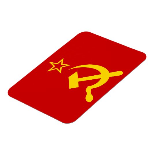 Magnet Flexible Drapeau de l'URSS - Drapeau de l'Union soviétique (Côté Gauche)