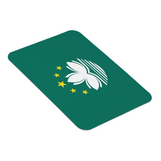 Magnet Flexible Drapeau de Macao (Côté Droit)