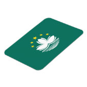 Magnet Flexible Drapeau de Macao (Côté Gauche)