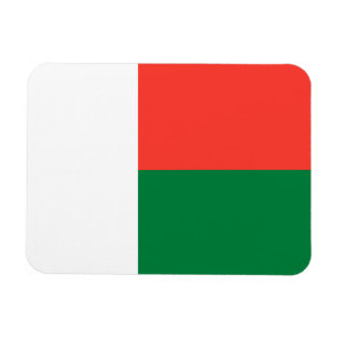Magnet Flexible Drapeau de Madagascar