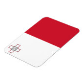 Magnet Flexible Drapeau de Malte (Côté Gauche)
