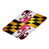 Magnet Flexible Drapeau de Marylander (Côté Gauche)