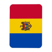Magnet Flexible Drapeau de Moldova (Vertical)