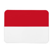 Magnet Flexible Drapeau de Monaco (Horizontal)