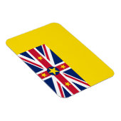 Magnet Flexible Drapeau de Niue (Côté Droit)