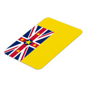 Magnet Flexible Drapeau de Niue (Côté Gauche)