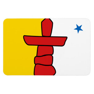 Magnet Flexible Drapeau de NUNAVUT