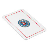 Magnet Flexible Drapeau de Oklahoma City (Oklahoma) (Côté Droit)