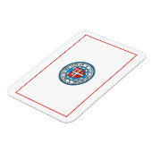 Magnet Flexible Drapeau de Oklahoma City (Oklahoma) (Côté Gauche)