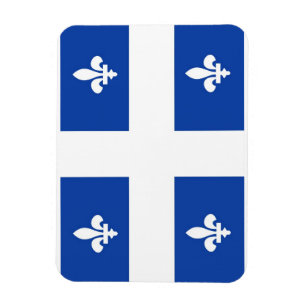 Magnet Flexible drapeau de pays du Canada de région du Québec