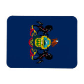 Magnet Flexible Drapeau de Pennsylvanie (Horizontal)