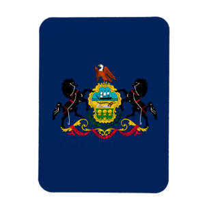 Magnet Flexible Drapeau de Pennsylvanie