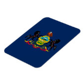 Magnet Flexible Drapeau de Pennsylvanie (Côté Gauche)