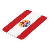 Magnet Flexible Drapeau de Polynésie française (Côté Gauche)