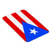 Magnet Flexible Drapeau de Porto Rico (Côté Droit)
