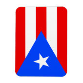 Magnet Flexible Drapeau de Porto Rico (Vertical)